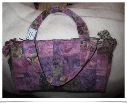 Batik Bargello Bag